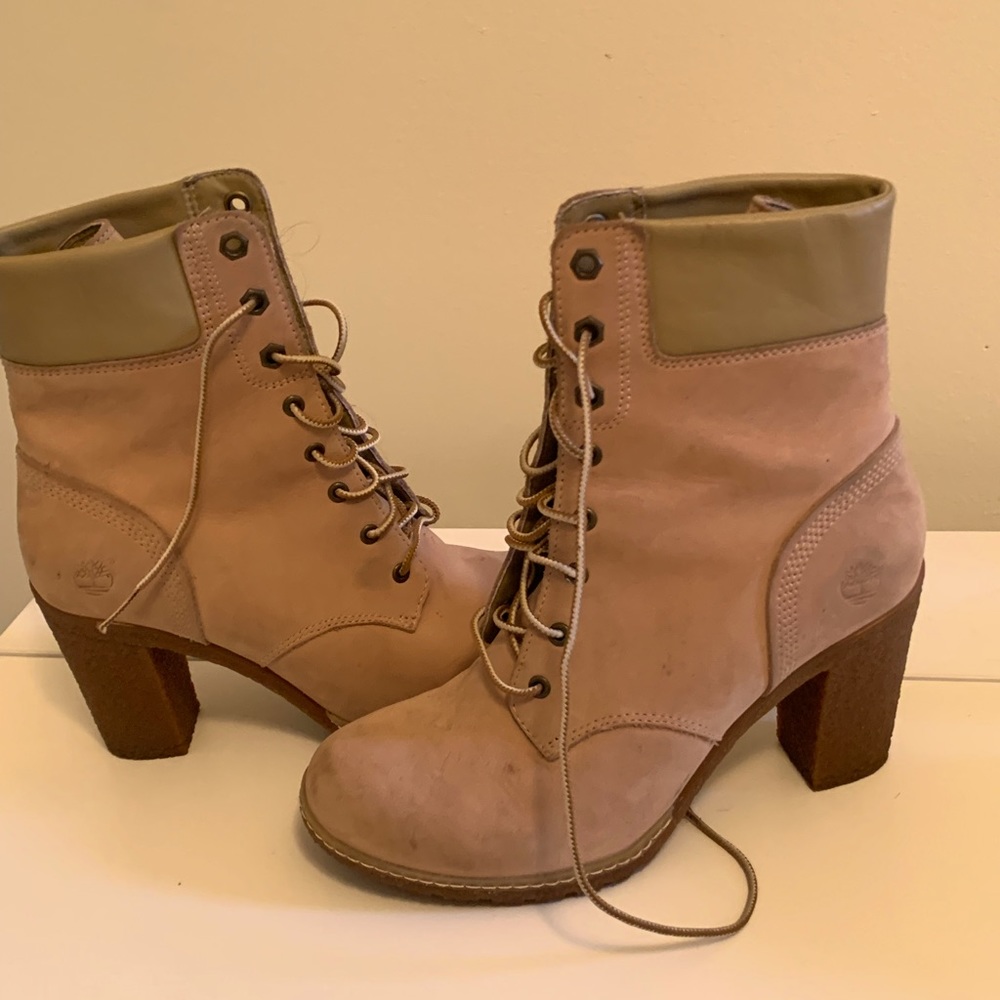Timberland Boot Highheels - 7 1/2 womens US